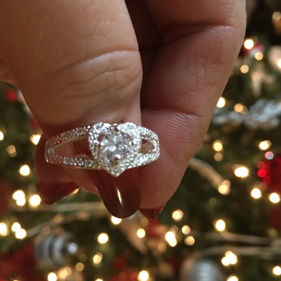 Bridal silver ring jewelry fashion charm woman - Picture 4 of 4